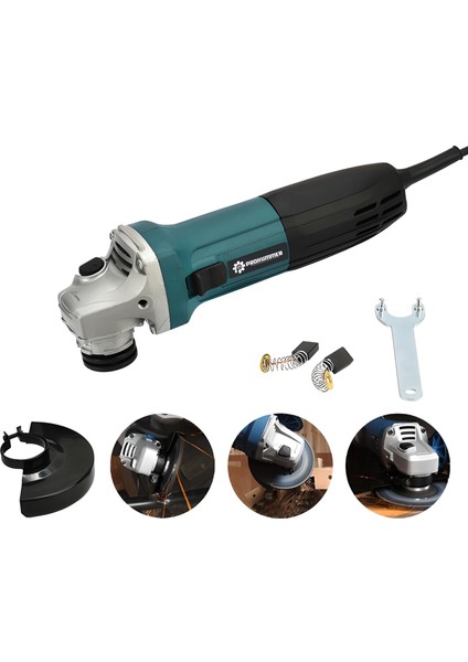 Devir Ayarsız Avuç Taşlama 125MM (Mavi) PH010