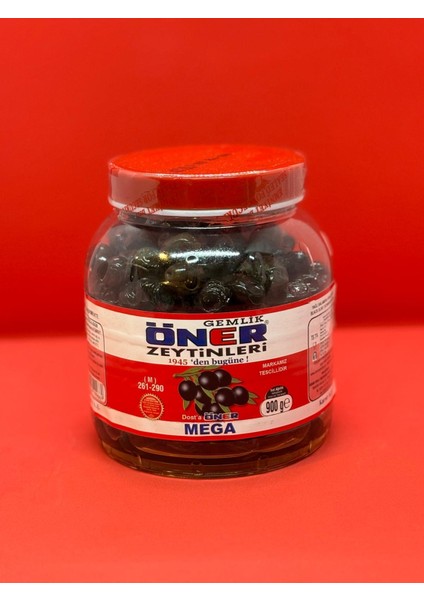 Jumbo Siyah Zeytin 900 gr