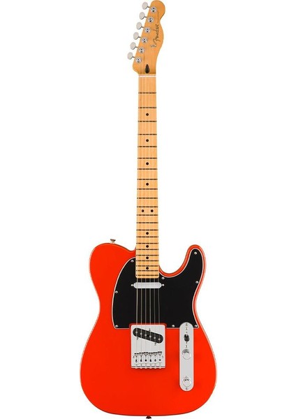 Player Iı Telecaster Akçaağaç Klavye Coral Red Elektro Gitar