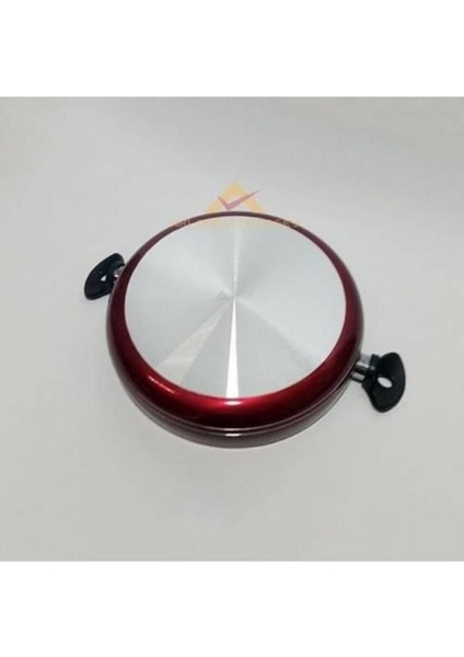 Büyük Boy Teflon Tencere Teflon Kaşığı Hediyeli 28 cm Cam Kapaklı fırsatları