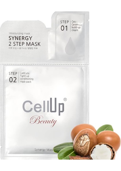 Synergy Collagen Anti-Aging Kök Hücreli 2 Aşamalı Krem & Maske , Nemlendirici, Dengeleyici