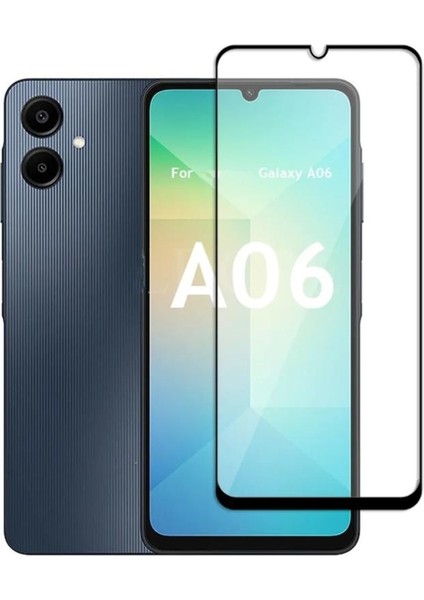 Samsung Galaxy A06 Uyumlu Anti-Statik 3D Cam Ekran Koruyucu