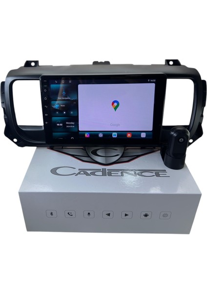 Citroen Jumpy 2017-2022 Cadence R15 (Dvr Kayıt Cihazı Hediye) Pro Oem Multimedia