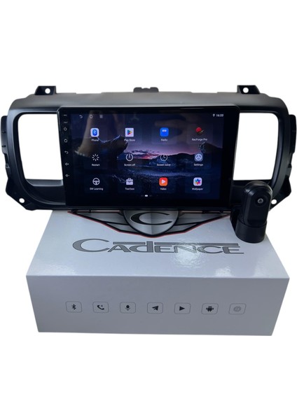 Citroen Jumpy 2017-2022 Cadence R15 (Dvr Kayıt Cihazı Hediye) Pro Oem Multimedia