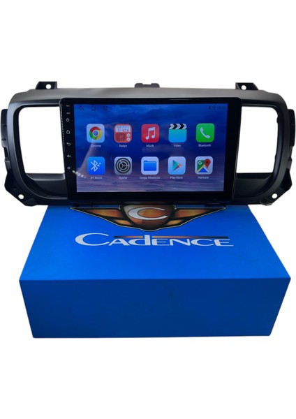 Citroen Jumpy 2017-2022 Cadence 6-128 (Sim Kartlı) 360 Cam Destekli Pro Oem Multimedia