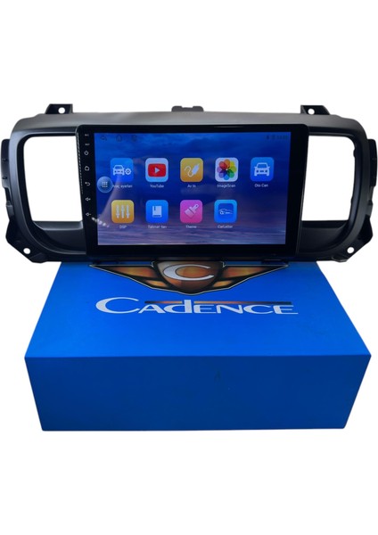 Citroen Jumpy 2017-2022 Cadence 6-128 (Sim Kartlı) 360 Cam Destekli Pro Oem Multimedia