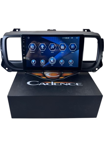 Citroen Jumpy 2017-2022 Cadence T5 Işlemcili Profesyonel 360 Cam Destekli Oem Multimedia