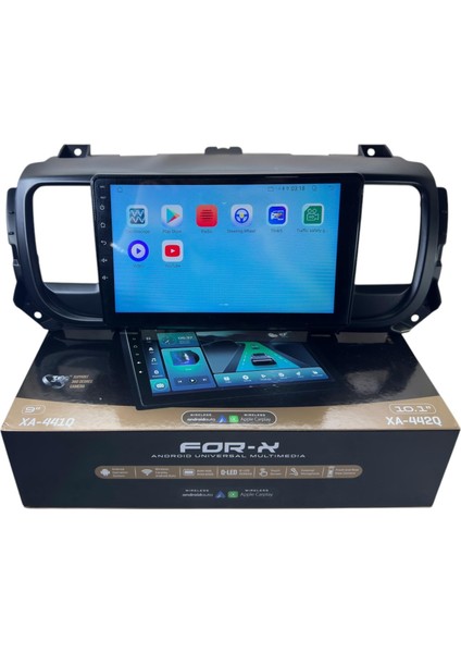 Citroen Jumpy 2017-2022 Forx 4-64 Profesyonel Oem Multimedia
