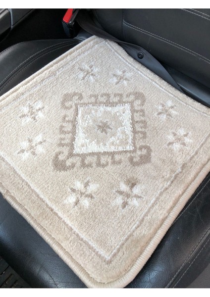 Araba Koltuk Koruyucu Kılıf Kilim Halı Seti 3 Parça Ön Koltuklar ve Arka Koltuk %100 Dokuma Krem Bej fiyatları