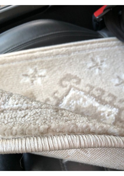 Araba Koltuk Koruyucu Kılıf Kilim Halı Seti 3 Parça Ön Koltuklar ve Arka Koltuk %100 Dokuma Krem Bej fırsatları