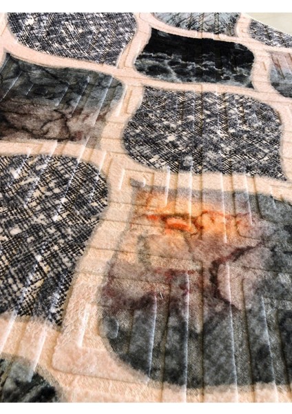 Kabartmalı Halı Dokusunda Jel Kaymaz Taban Yıkanabilir Kesme Yolluk Üst Kalite Vintage Modern Desen modelleri