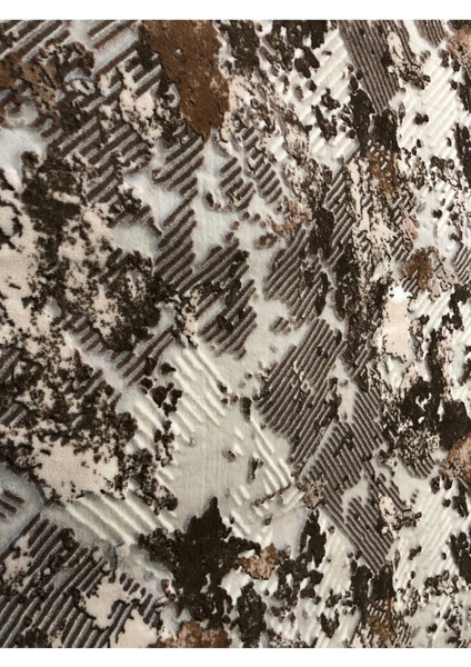 Merinos Kabartmalı Keçeli Jel Kaymaz Taban Yıkanabilir Yumuşak Halı Üst Kalite Kahverengi Bohem fiyatları