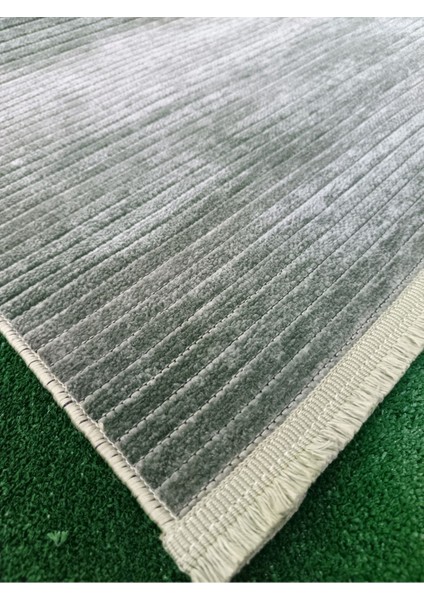 Cool Kilim 402 Yeşil Yeni Koleksiyon Hav Vermez Kaymaz Yıkanabilir Halı Modern Tek Renk Tozumaz fiyatları