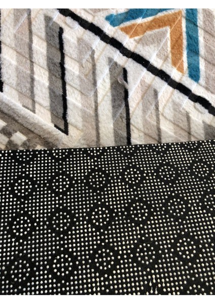 Kabartmalı Halı Dokusunda Jel Kaymaz Taban Yıkanabilir Kesme Yolluk Üst Kalite Vintage Modern Desen indirimleri