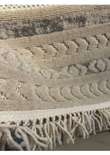 Dizayn L1064A Renkli Iskandinav Sisal Tarzı Desen Hav Vermez Tozumaz Modern Halı fırsatları