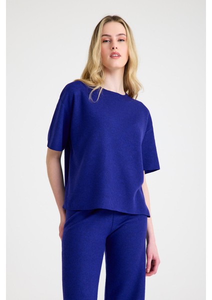 Cepsiz Bol Kesim Fitilli Dökümlü Ikili Tişört ve Pantolon Takımı fiyatları