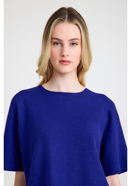 Cepsiz Bol Kesim Fitilli Dökümlü Ikili Tişört ve Pantolon Takımı indirimleri