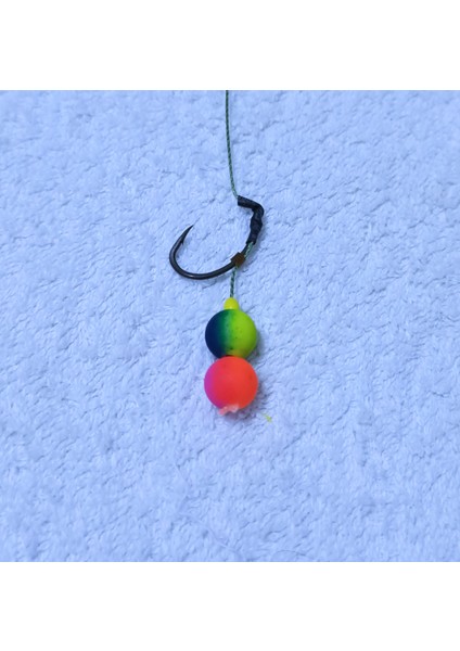 5 Adet Yemlik Yaylı Gökkuşağı Boncuk'lu Sazan Takımı fiyatları