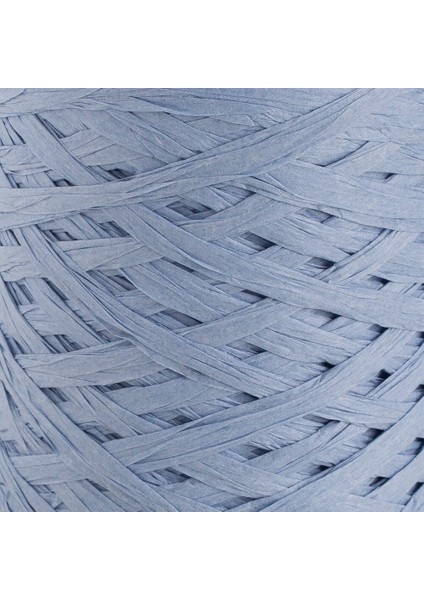 Natural Raffia 90 gr Buz Mavi Kağıt İp - 26
