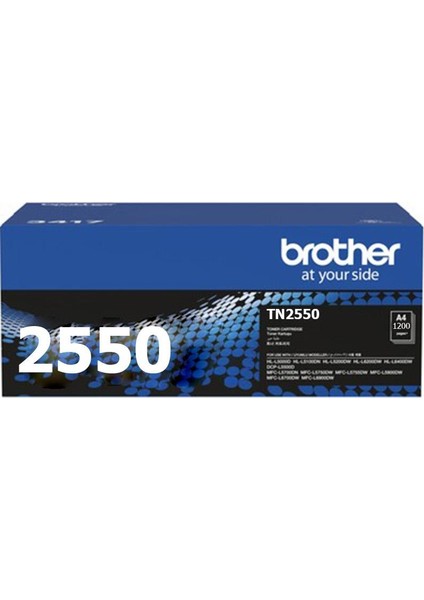 TN-2550 Siyah Orijinal Toner