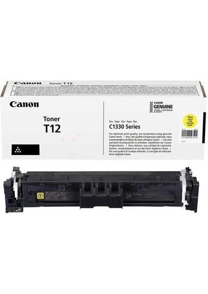 T12 (5095C006A) Sarı Orijinal Toner fiyatları