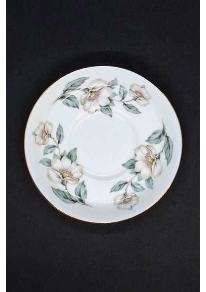 Crown Fine Bone China Vintage Kahve Fincanı 2 Parça 80 ml