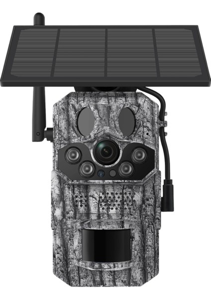 3 Sensörlü Gps Destekli 4g Sim Kartlı Solar Foto Kapan Kamera