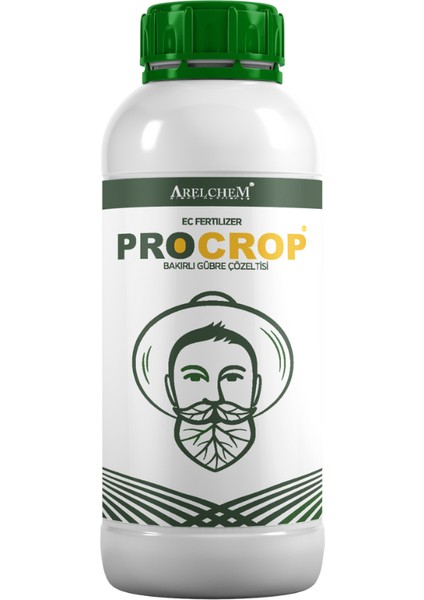 Arel Chem Procrop (Bakırlı Gübre Çözeltisi) 1 Lt'lik Ambalaj