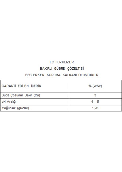 Arel Chem Procrop (Bakırlı Gübre Çözeltisi) 1 Lt'lik Ambalaj fiyatları