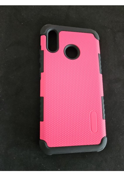 Huawei P20 Lite Kılıf Renkli Darbe Önleyici Iki Katmanlı Armour Youyou Kapak
