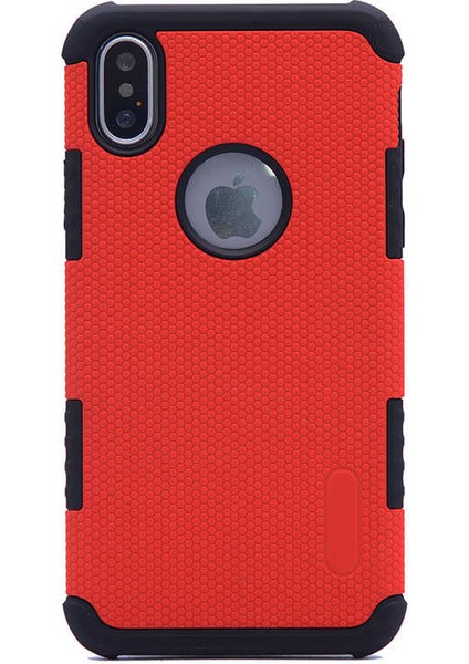 Apple iPhone x / Xr Kılıf Renkli Darbe Önleyici Iki Katmanlı Armour Youyou Kapak