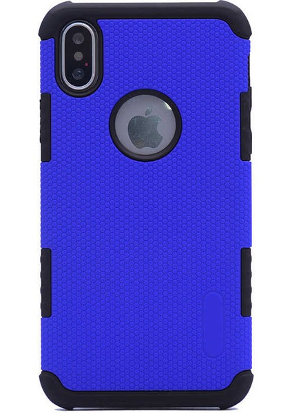 Apple iPhone x / XS Kılıf Renkli Darbe Önleyici Iki Katmanlı Armour Youyou Kapak