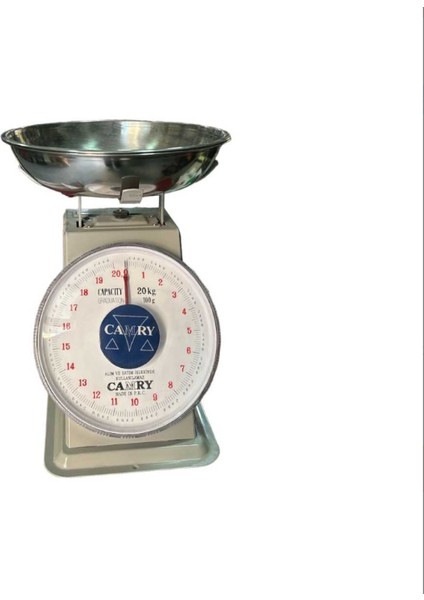 Tek Kefeli Çift Yaylı Terazi 20 kg Gri