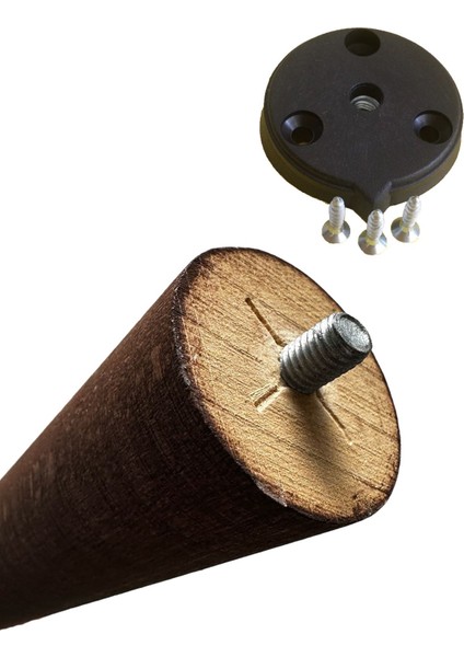 4 Adet Ceviz Vernikli Konik4 Adet 40 cm Ceviz Vernikli Konik Açılı Aparat ve Montaj Vidası Dahil Kayın Ağacı Ahşap Masa Ayağı 60 cm Açılı Aparat ve Montaj Vidası Dahil Kayın Ağacı