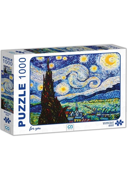 Yıldızlı Gece 1000 Parça Puzzle CA7005