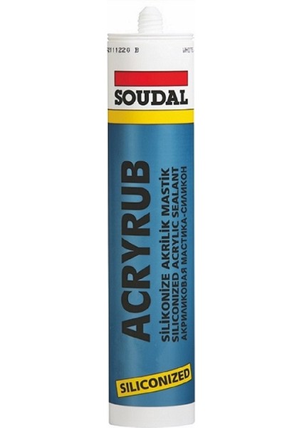 310 ml Kahverengi Acryrub Silikonize Mastik