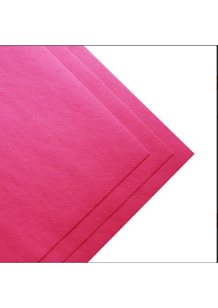 Fuşya Kalın Keçe 50*50 Cm 5 Adet