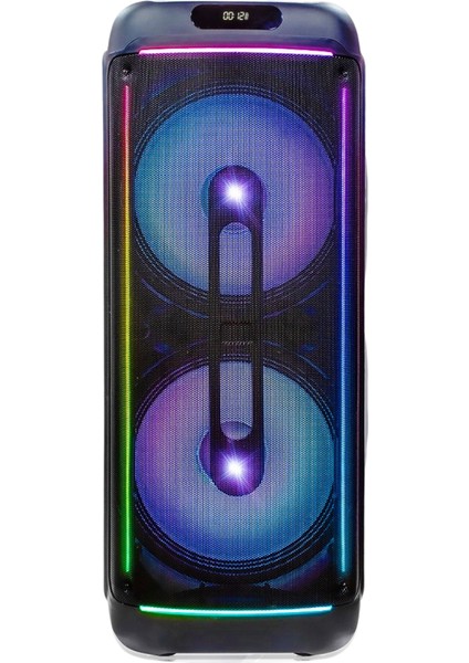 Hp 941 Taşınabilir 160 W Rms Bluetooth Parti Hoparlörü 2*15 Inc Woofer High Bass