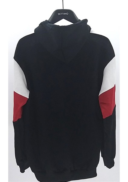 Siyah 2 Iplik Kapüşonlu Sweatshirt fiyatları