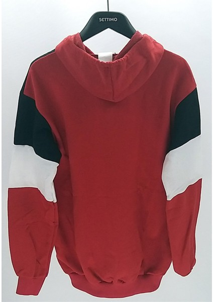 Kırmızı 2 Iplik Kapüşonlu Sweatshirt modelleri