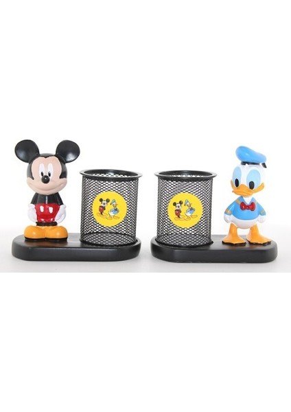Polyester Mickey Mouse ve Duffy Duck Kalemlik