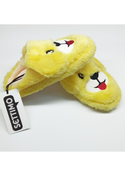 Sarı Köpek Figürlü Panduf Ev Terliği fiyatları