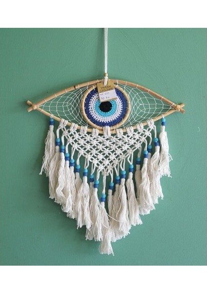 Rüya Kapanı Dream Catcher Göz Tasarımı Model 2