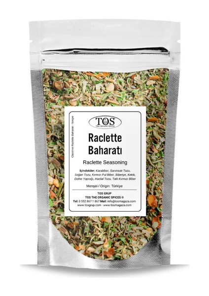Clara'nın Raclette Baharatı 500 gr - Dünya Mutfakları Koleksiyonu