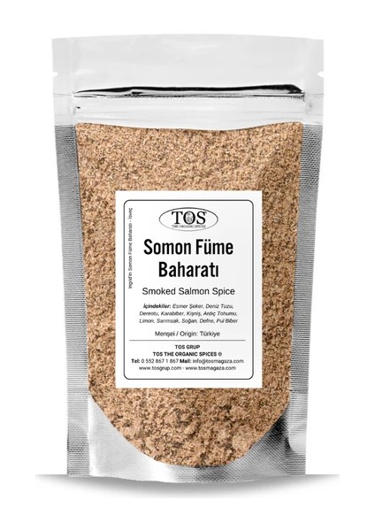 Ingrid'in Somon Füme Baharatı 100 gr - Dünya Mutfakları Koleksiyonu