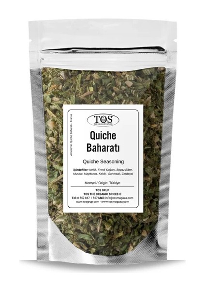 Amelie'nin Quiche Baharatı 100 gr - Dünya Mutfakları Koleksiyonu