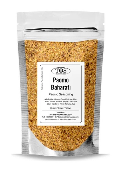 Fatima'nın Paomo Baharatı 250 gr - Dünya Mutfakları Koleksiyonu