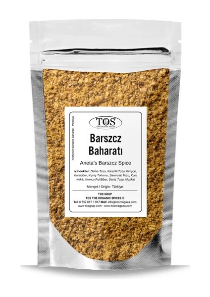 Aneta'nın Barszcz Baharatı 100 gr - Dünya Mutfakları Koleksiyonu
