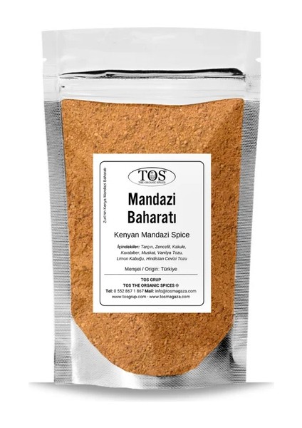 Zuri’nin Kenya Mandazi Baharatı 250 gr - Dünya Mutfakları Koleksiyonu