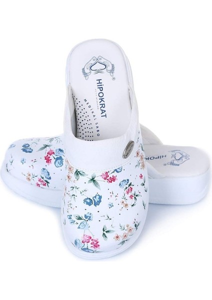 Çiçek Desenli Tam Ortopedik Sabo Terlik fiyatları